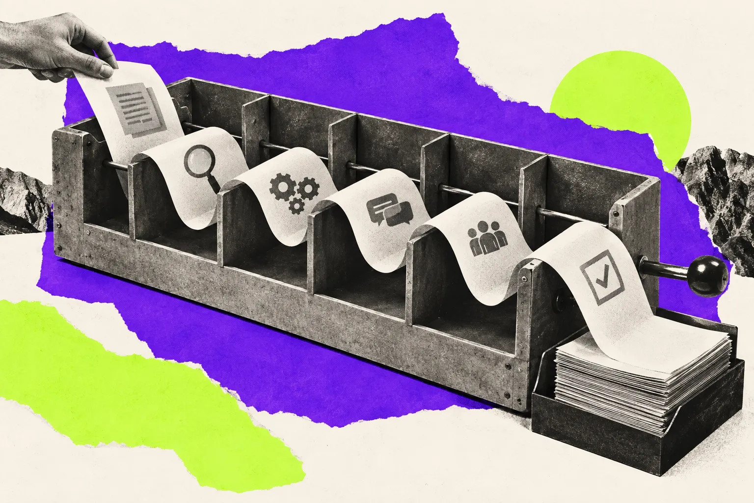 Editorial illustration for North Automations connects isolated agents into workflows