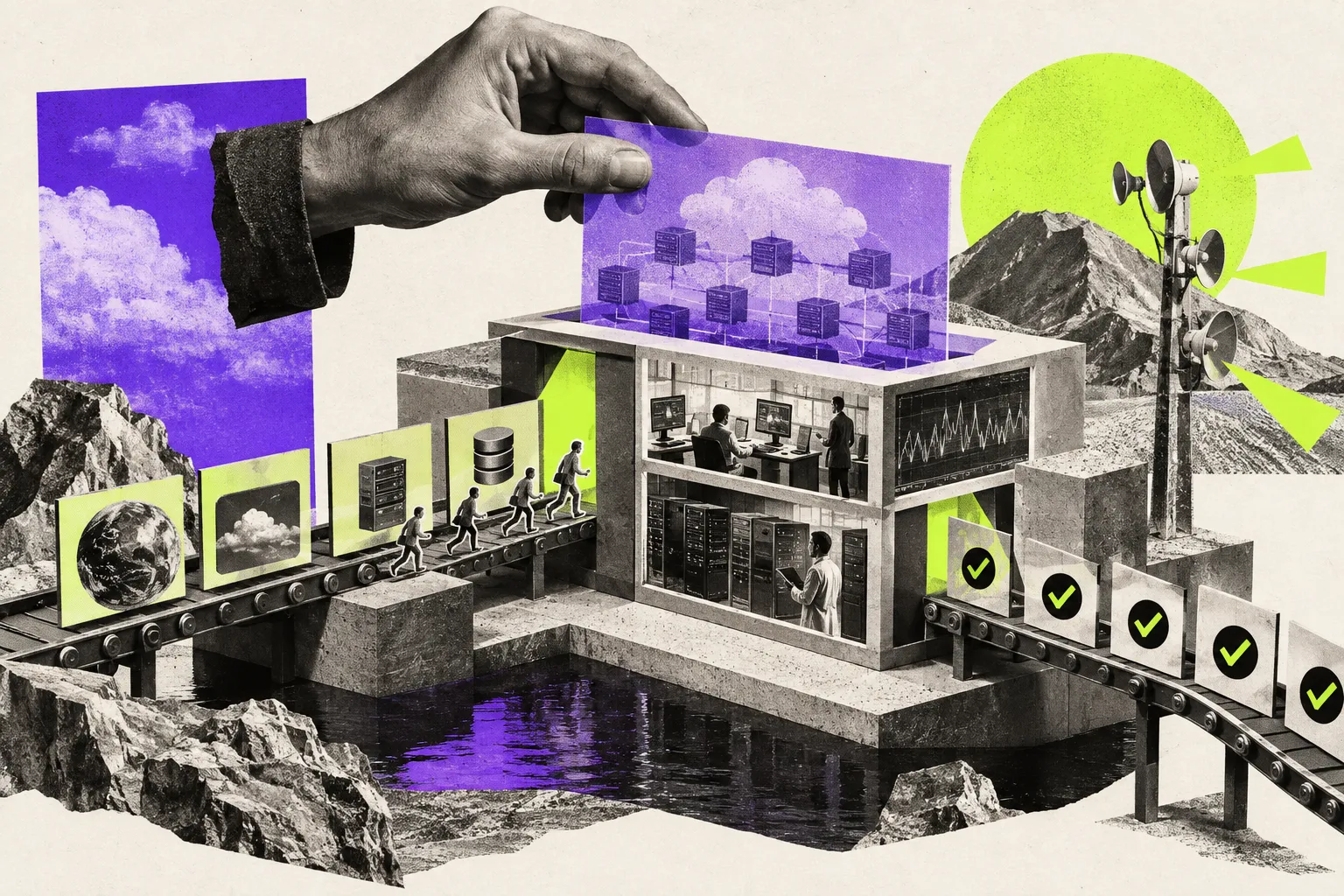 Editorial illustration for Perplexity describes putting Astra to work on complete systems