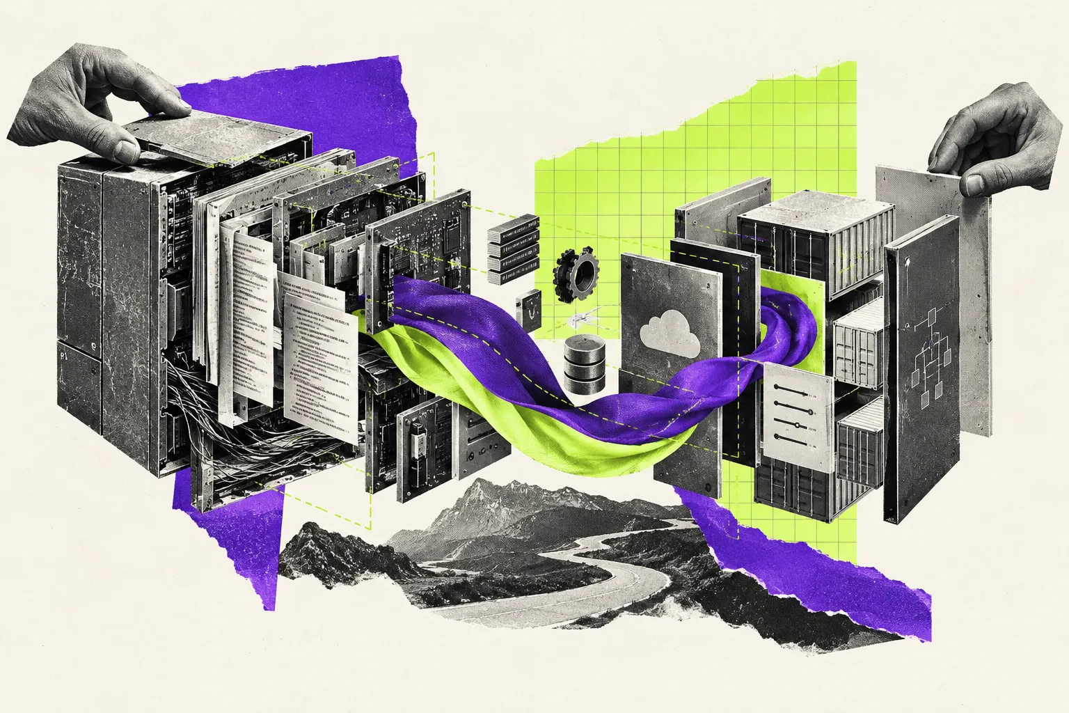 Editorial illustration for ScarfBench tests agents on Java migrations